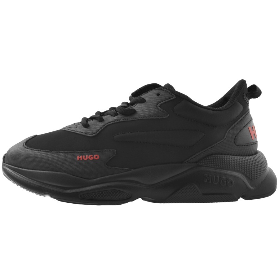 Hugo Leon Runn Trainers Black