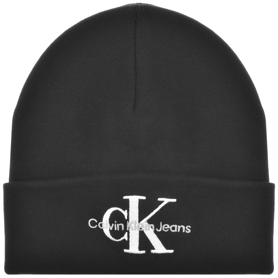 Calvin Klein Jeans Knit Beanie Hat Black