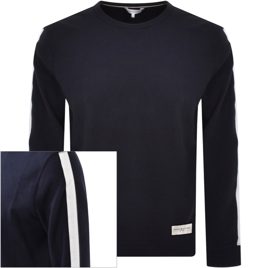 Tommy Hilfiger Lounge Taped Sweatshirt Navy