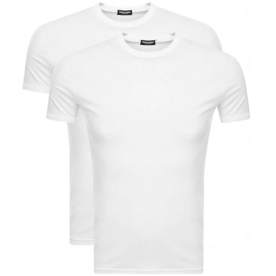 DSQUARED2 DSQUARED2 2 PACK T SHIRTS WHITE