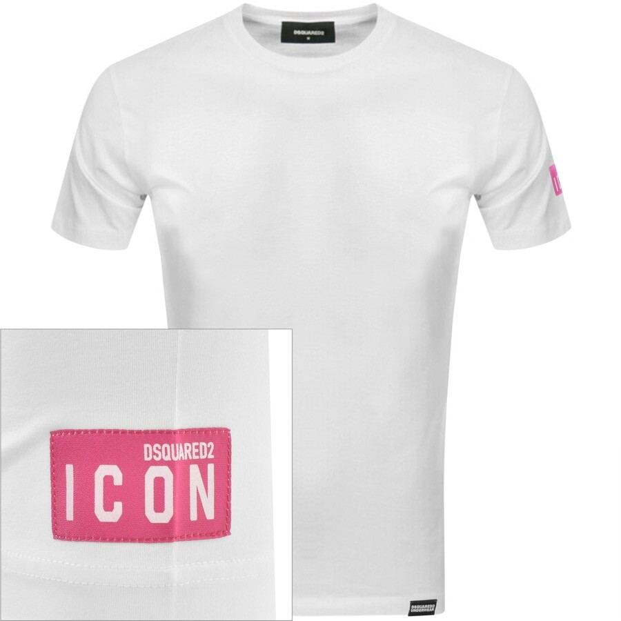 Dsquared2 Underwear Round Neck T Shirt White | ModeSens