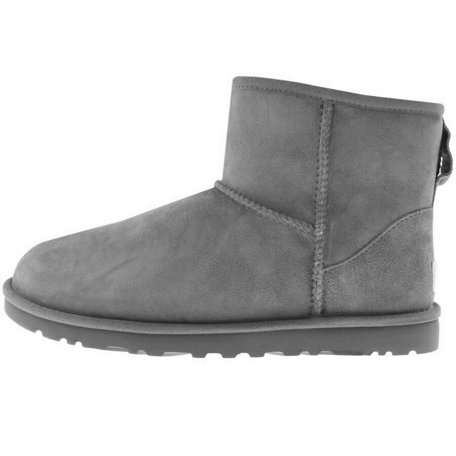 ugg classic mini boots grey