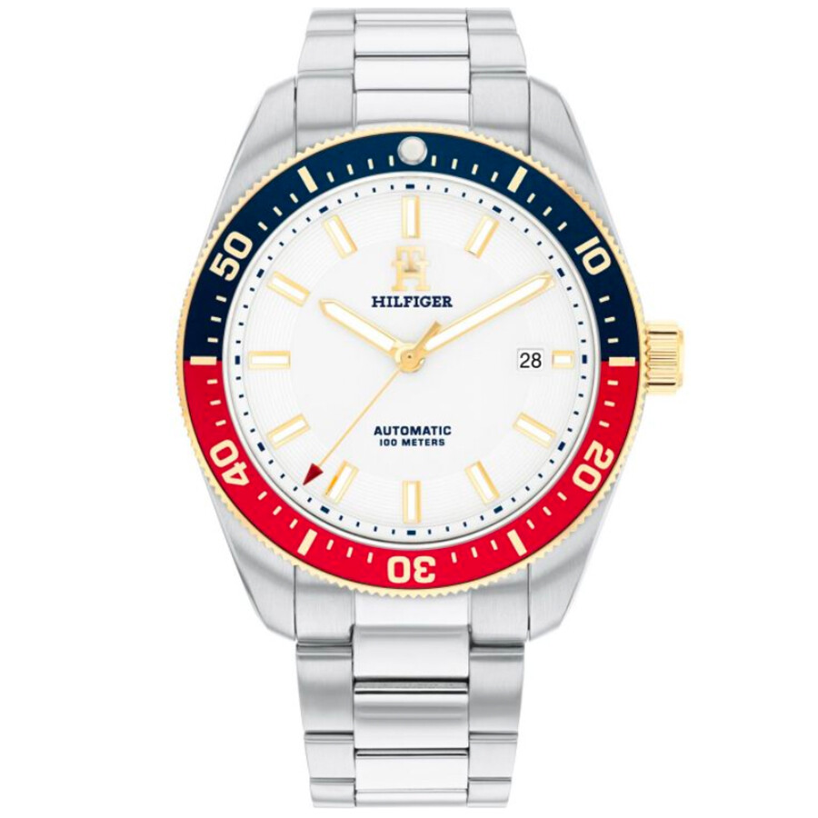Tommy Hilfiger Th85 Watch Silver In Silver
