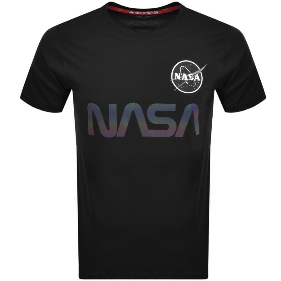 Alpha Industries Man T-shirt Black Size 3xl Cotton In Black