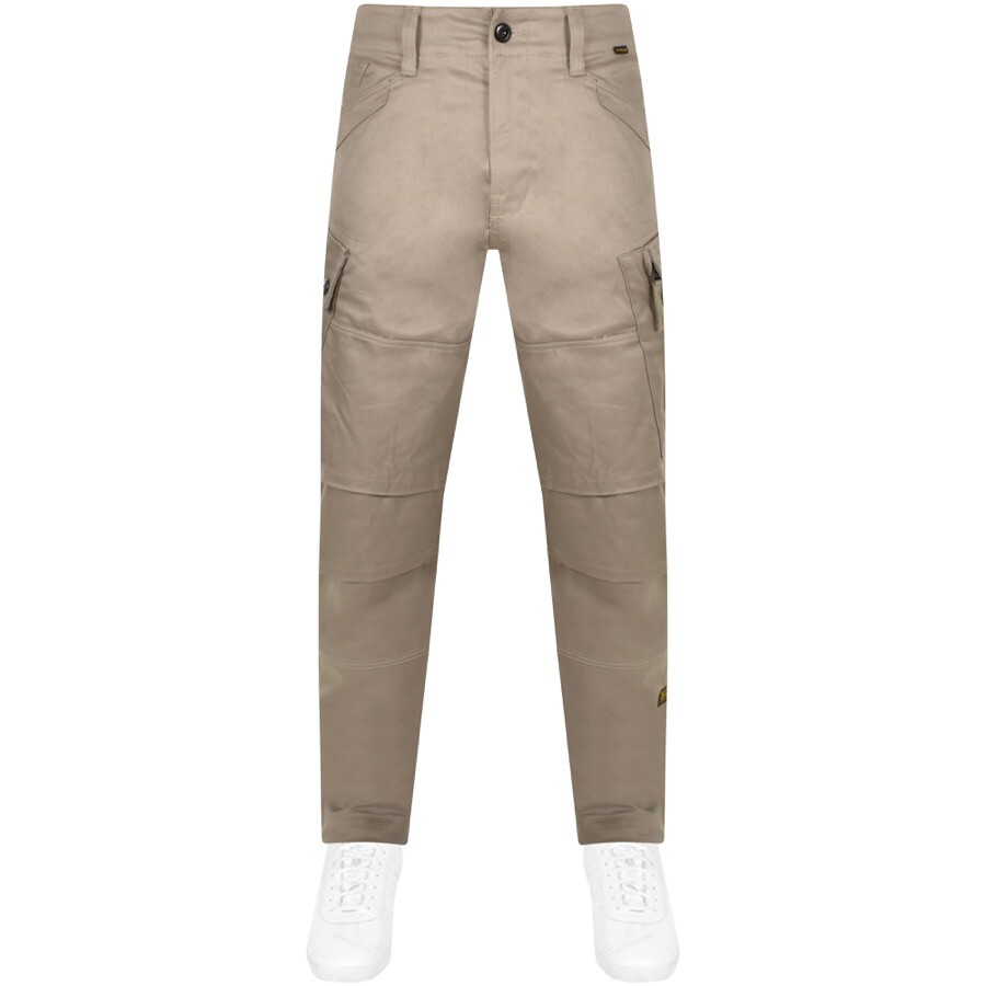 Shop G-star G Star Raw Tapered Cargo Trousers Beige