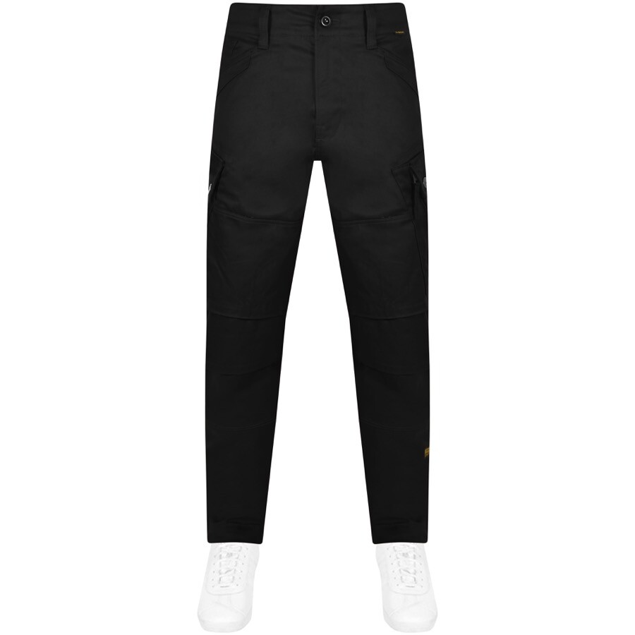 G Star Raw Tapered Cargo Trousers Black