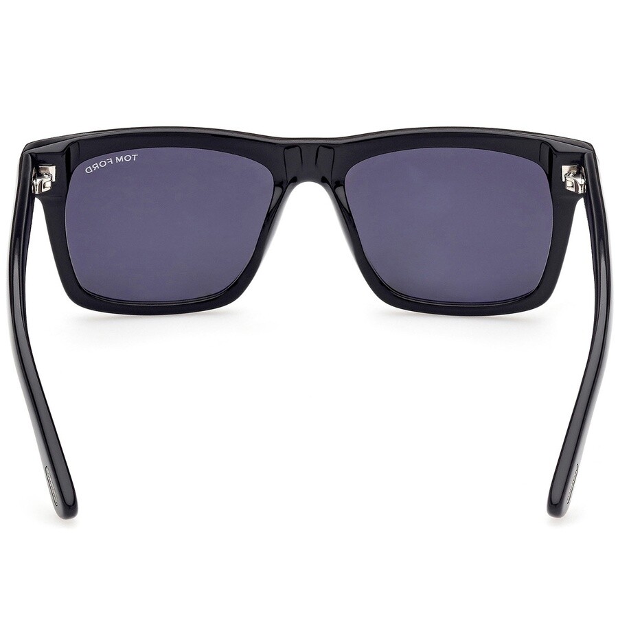 Shop Tom Ford Ft090601a Sunglasses Black