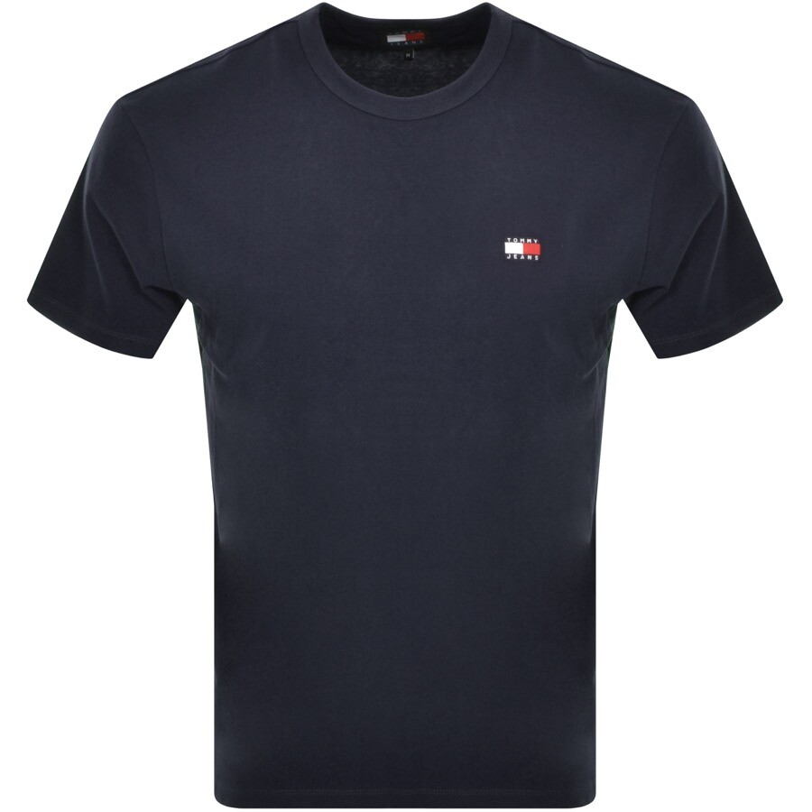 Tommy Jeans Logo T Shirt Navy