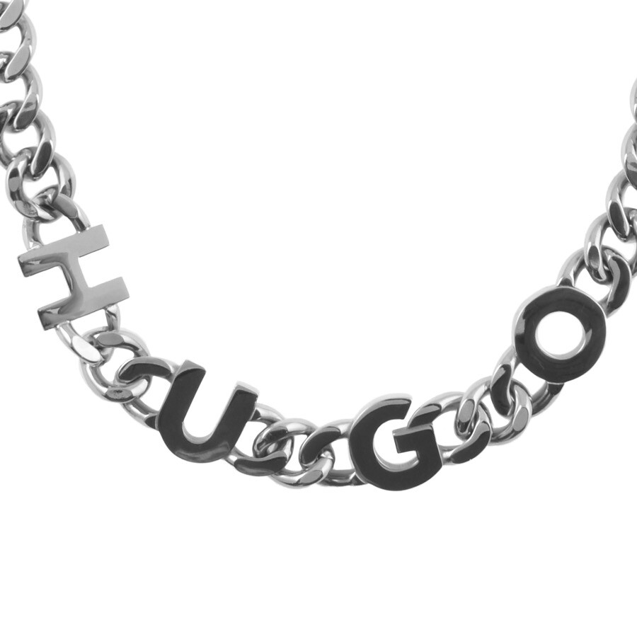 Shop Hugo Chain Necklace Silver