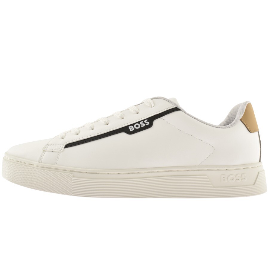 BOSS Rhys Tenn Trainers White