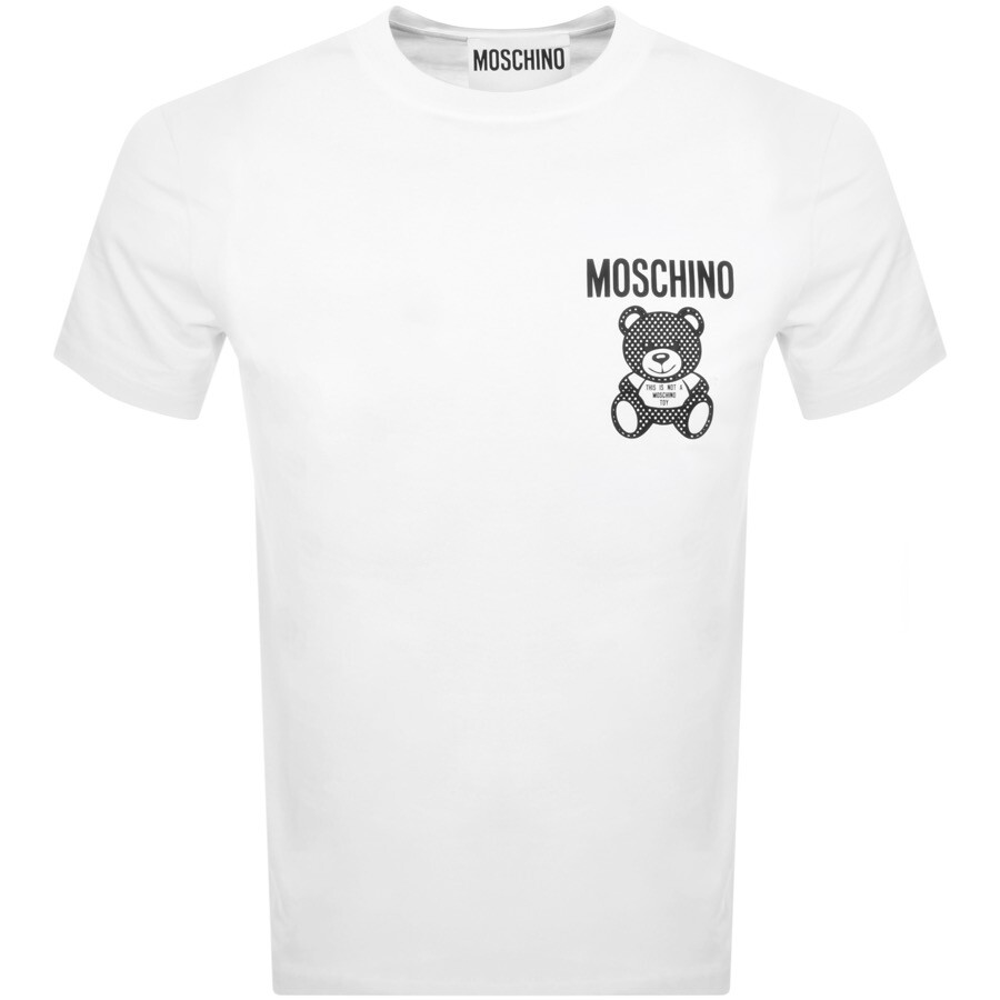 Moschino Logo T Shirt White