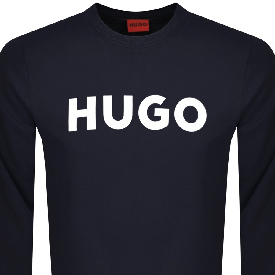 Shop Hugo Dem Sweatshirt Navy