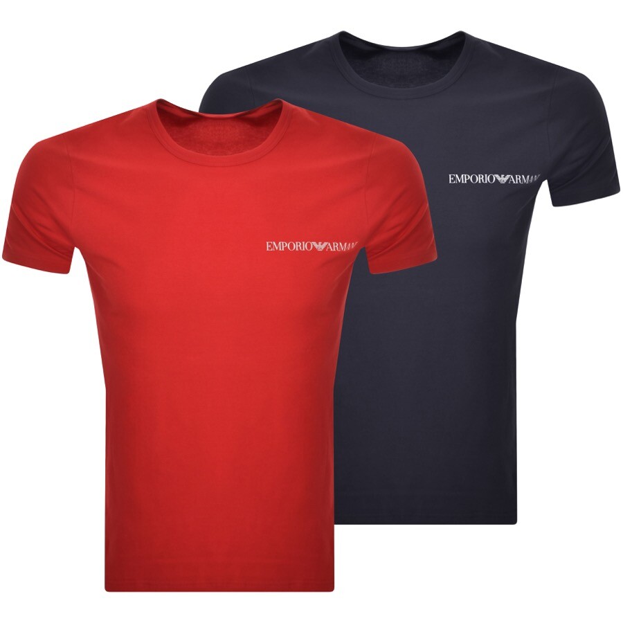 Emporio Armani Lounge Two Pack T Shirts