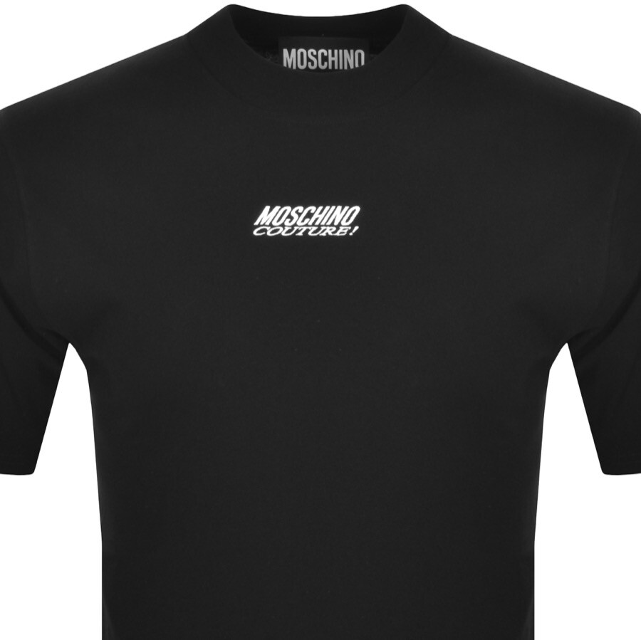 MOSCHINO MOSCHINO LOGO T SHIRT BLACK