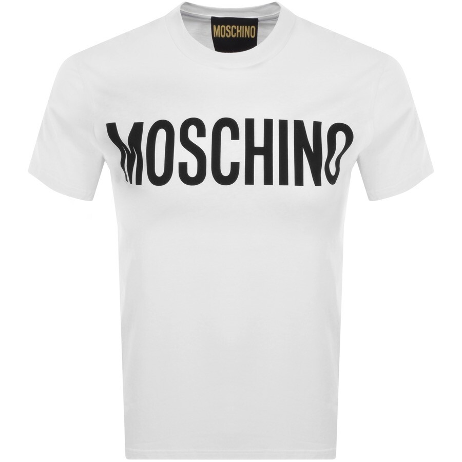 Moschino Logo T Shirt White