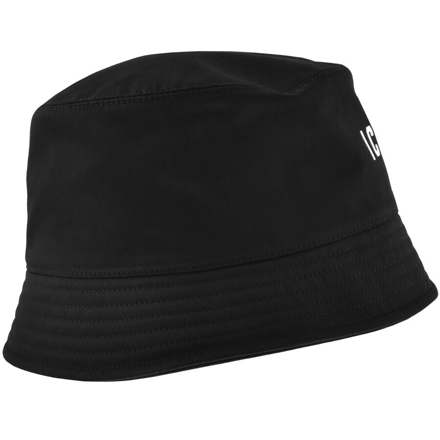 Shop Dsquared2 Logo Bucket Hat Black