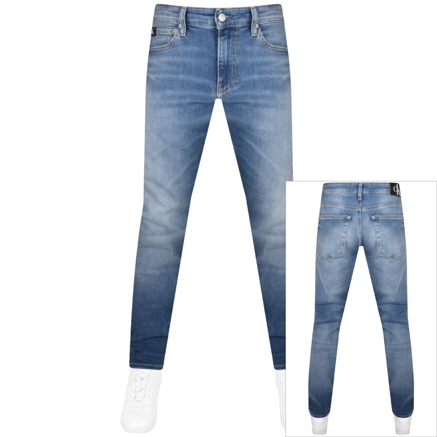 Calvin Klein Jeans Mid Wash Jeans Blue