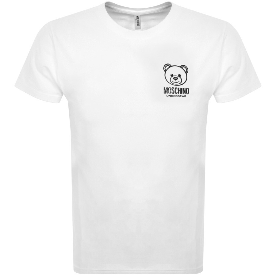 Moschino Logo T Shirt White