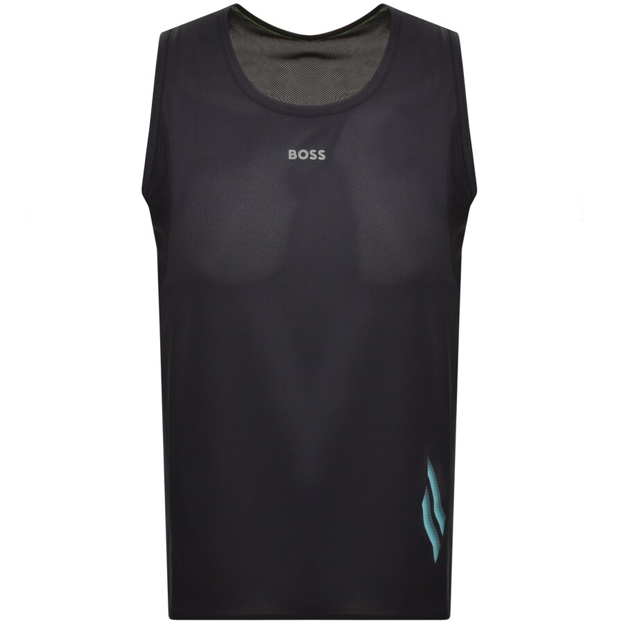 BOSS Tank Activre 1 Vest Navy