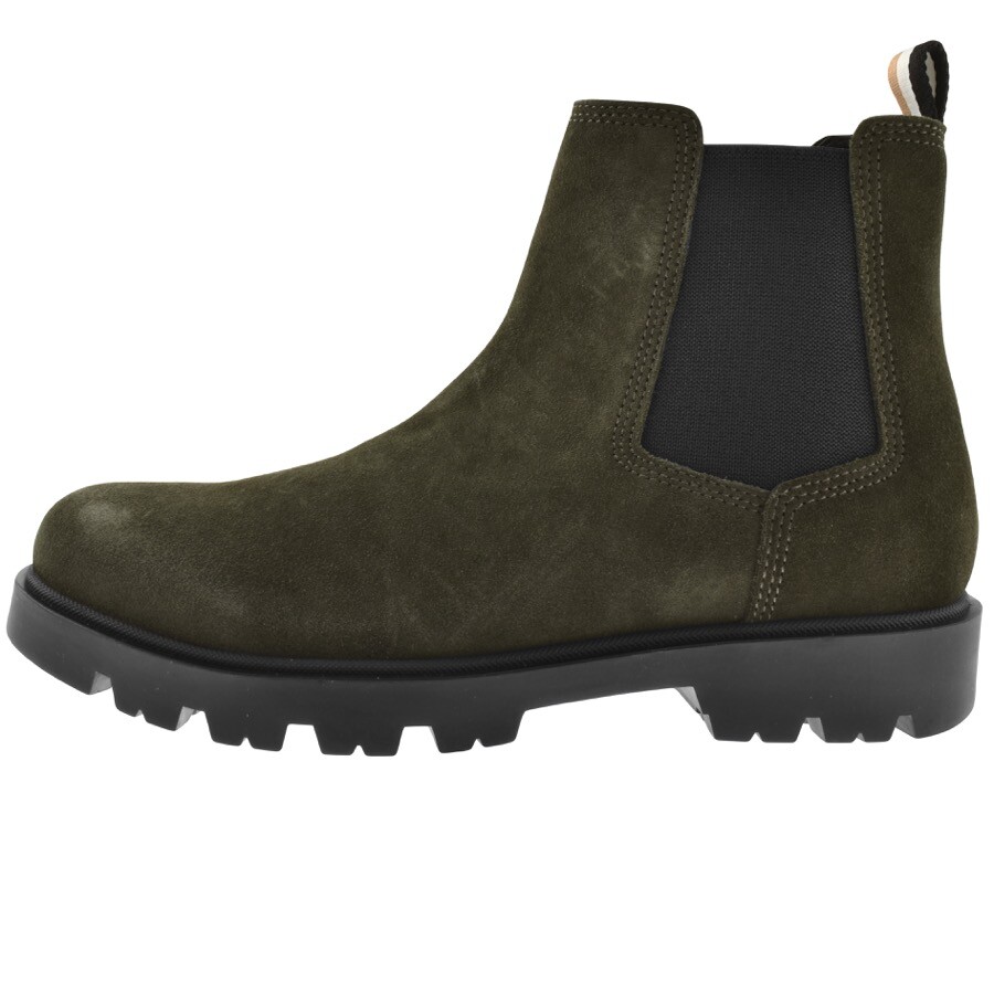 BOSS Adley Cheb Boots Green