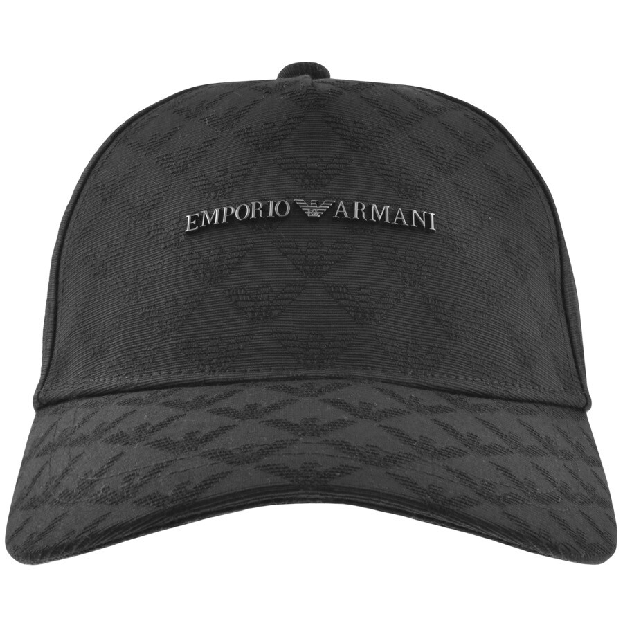 Emporio Armani Baseball Logo Cap Black