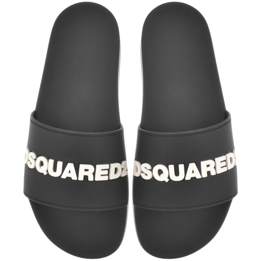 Dsquared2 Logo Sliders Black