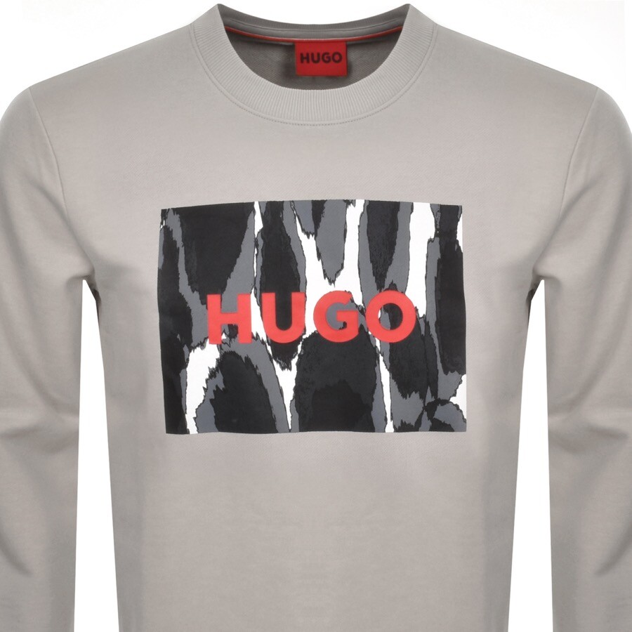 Shop Hugo Duragol Sweatshirt Grey