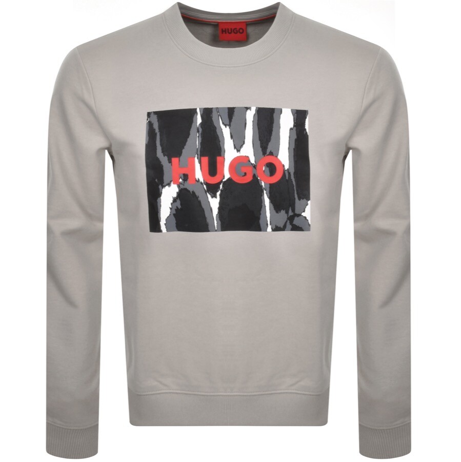 Shop Hugo Duragol Sweatshirt Grey