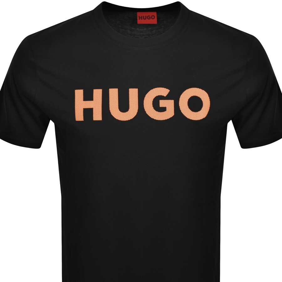 Shop Hugo Dulivio U242 T Shirt Black