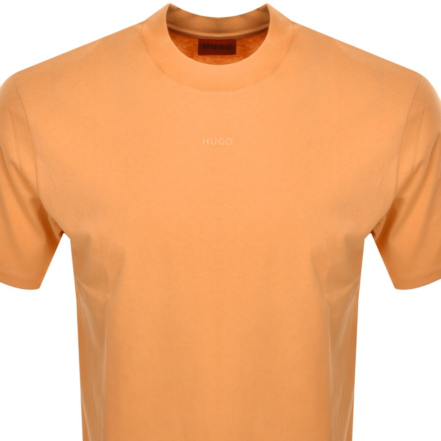 Shop Hugo Dapolino T Shirt Orange