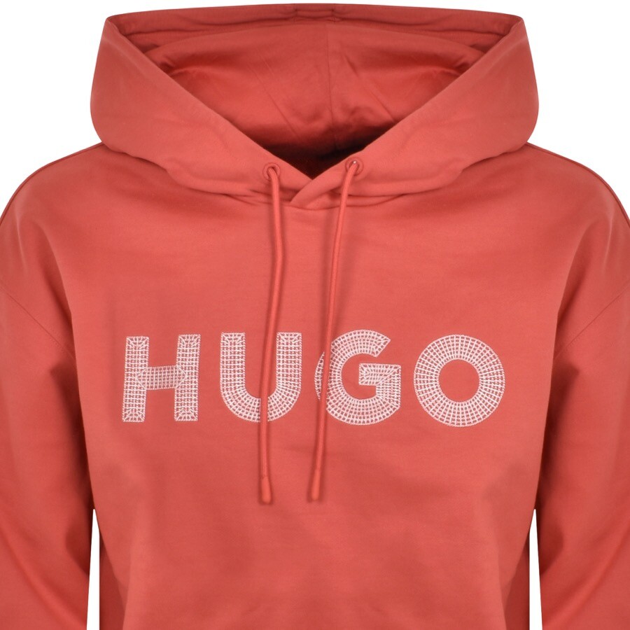 Shop Hugo Drochood Hoodie Red