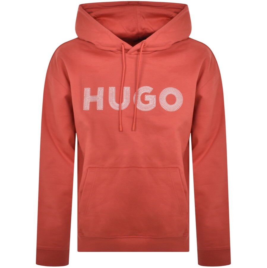 HUGO Drochood Hoodie Red