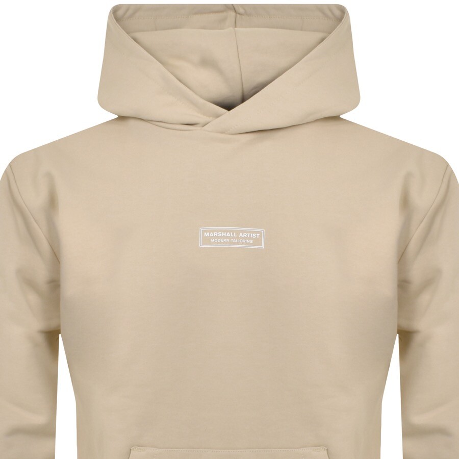 Shop Marshall Artist Siren Oth Hoodie Beige