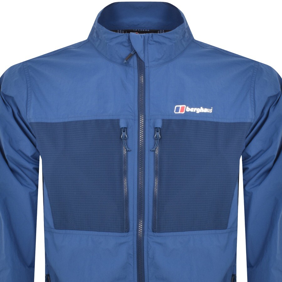 Shop Berghaus Holkmi Windproof Jacket Blue