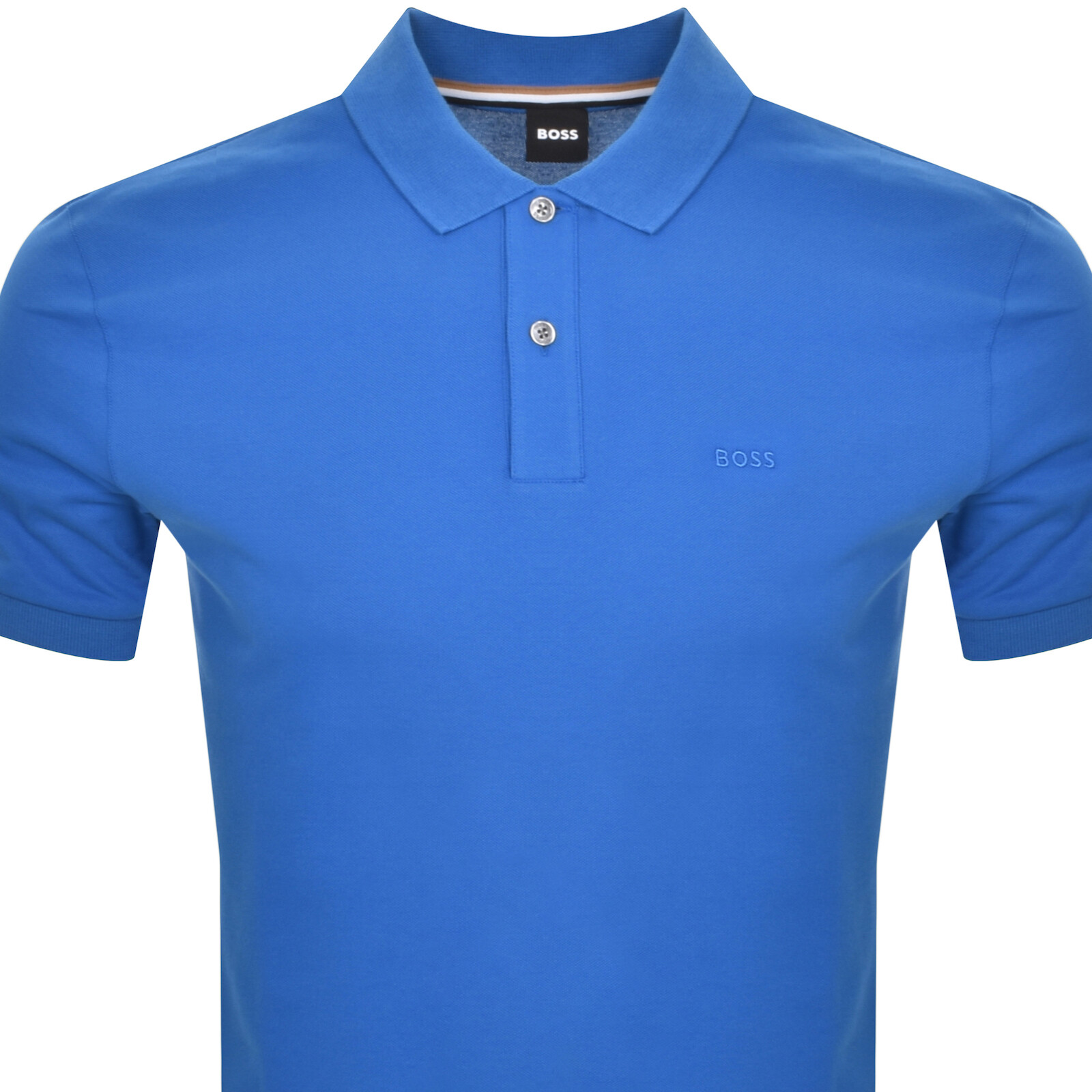 Shop Boss Business Boss Pallas Polo T Shirt Blue