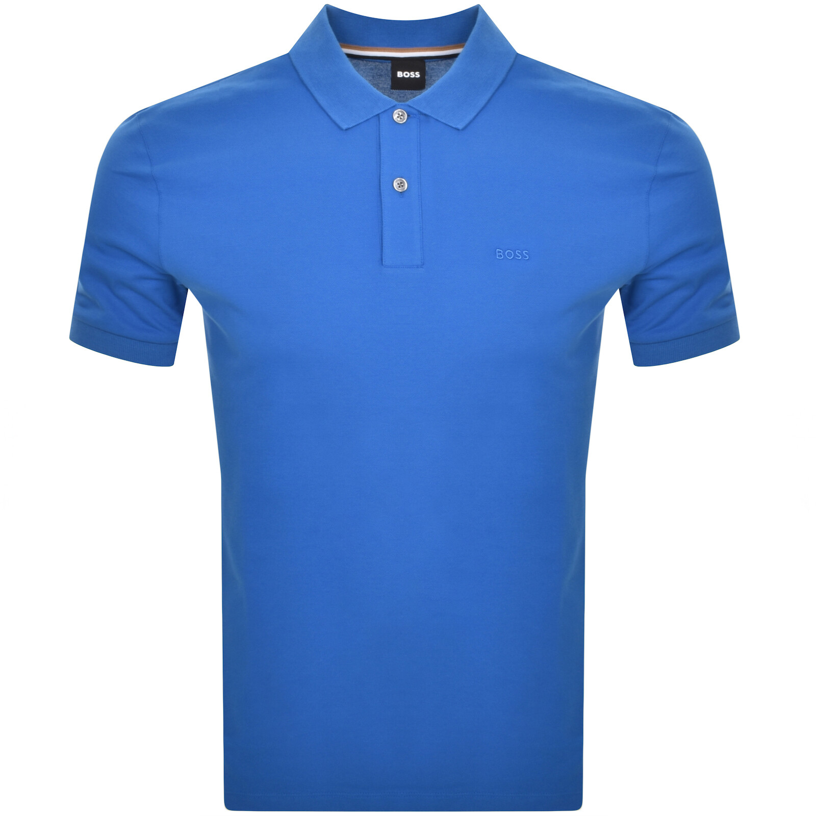 Shop Boss Business Boss Pallas Polo T Shirt Blue