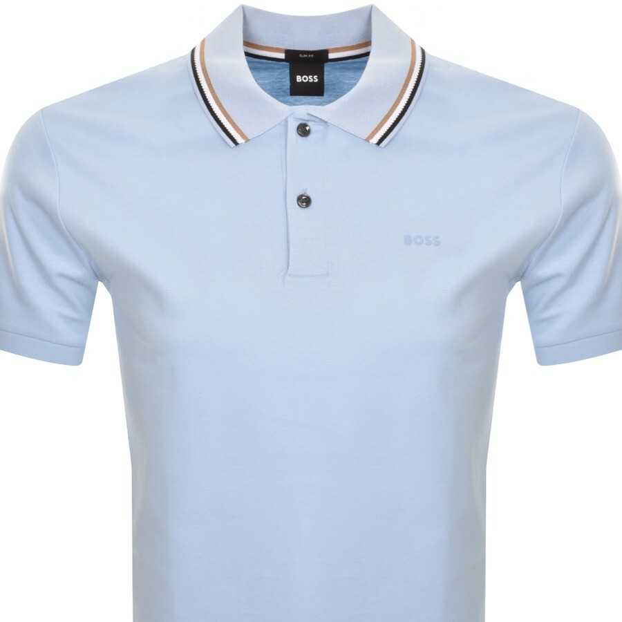 Shop Boss Business Boss Penrose 38 Polo T Shirt Blue