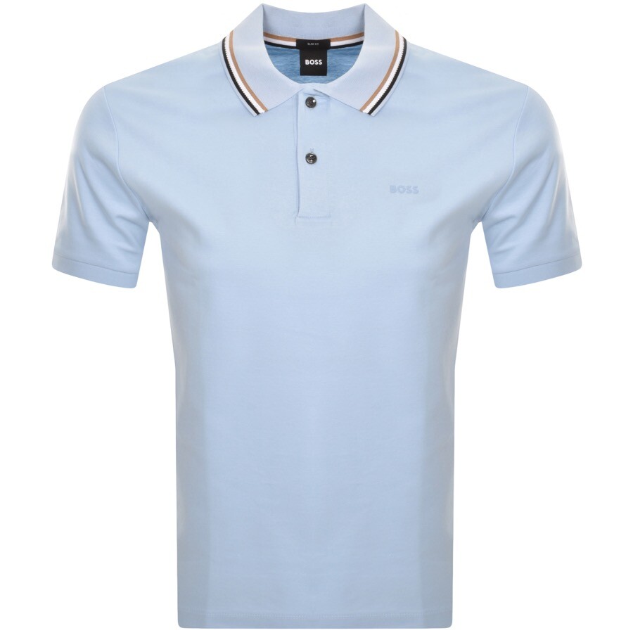 Shop Boss Business Boss Penrose 38 Polo T Shirt Blue