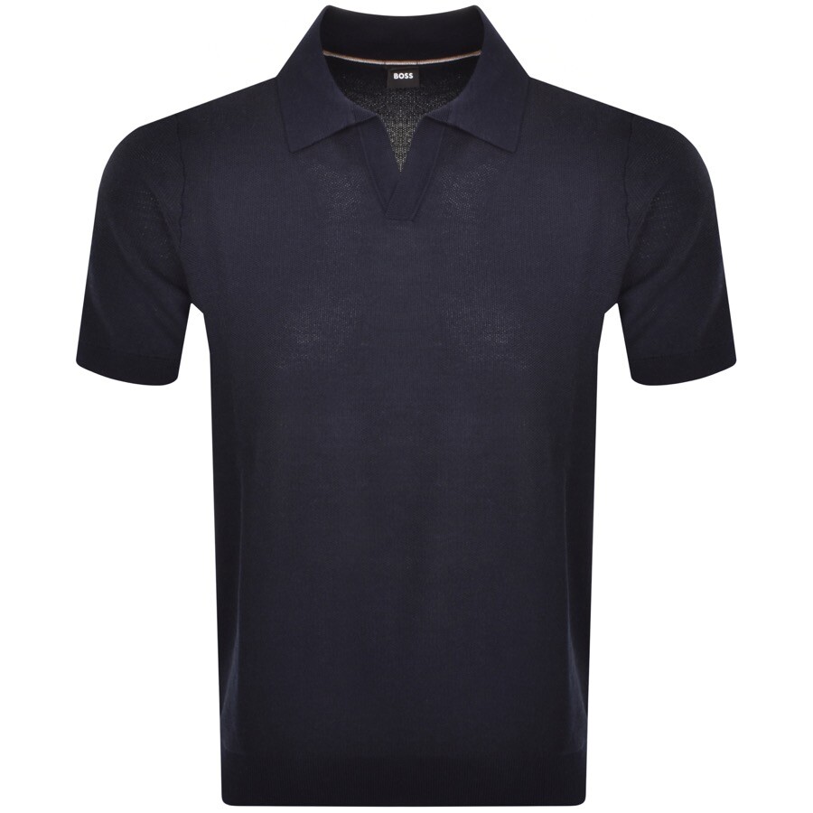 Shop Boss Business Boss Tempio Polo T Shirt Navy