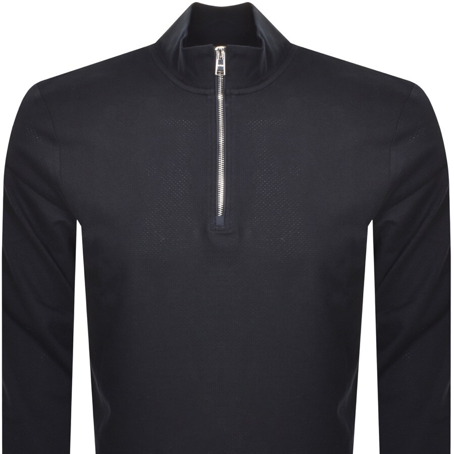 Shop Boss Business Boss Half Zip Tenore 20 Sweatshirt Navy