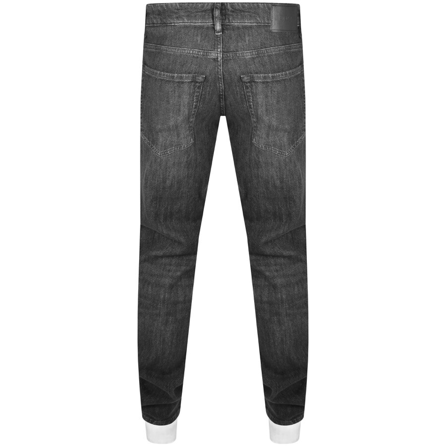 Hugo Boss Boss Re Maine Mid Wash Jeans Grey In Grey