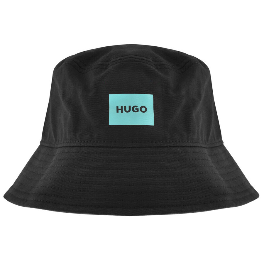 Shop Hugo Larry F Bucket Hat Black