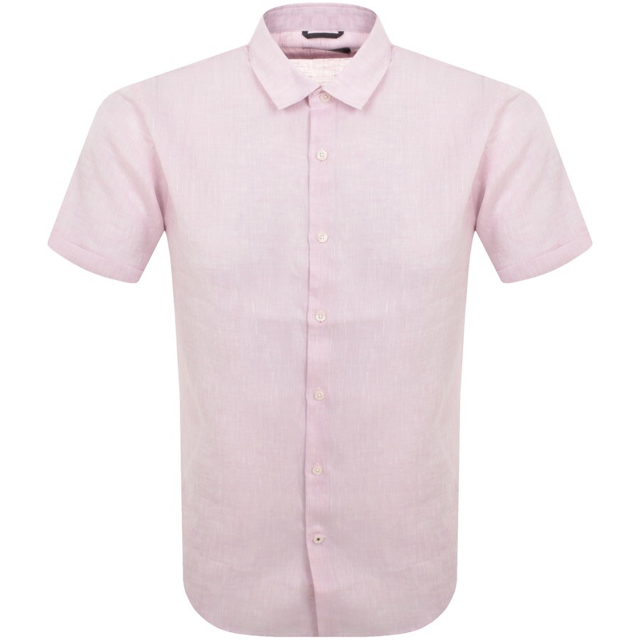 Shop Oliver Sweeney Eakring Short Sleeve Shirt Pink