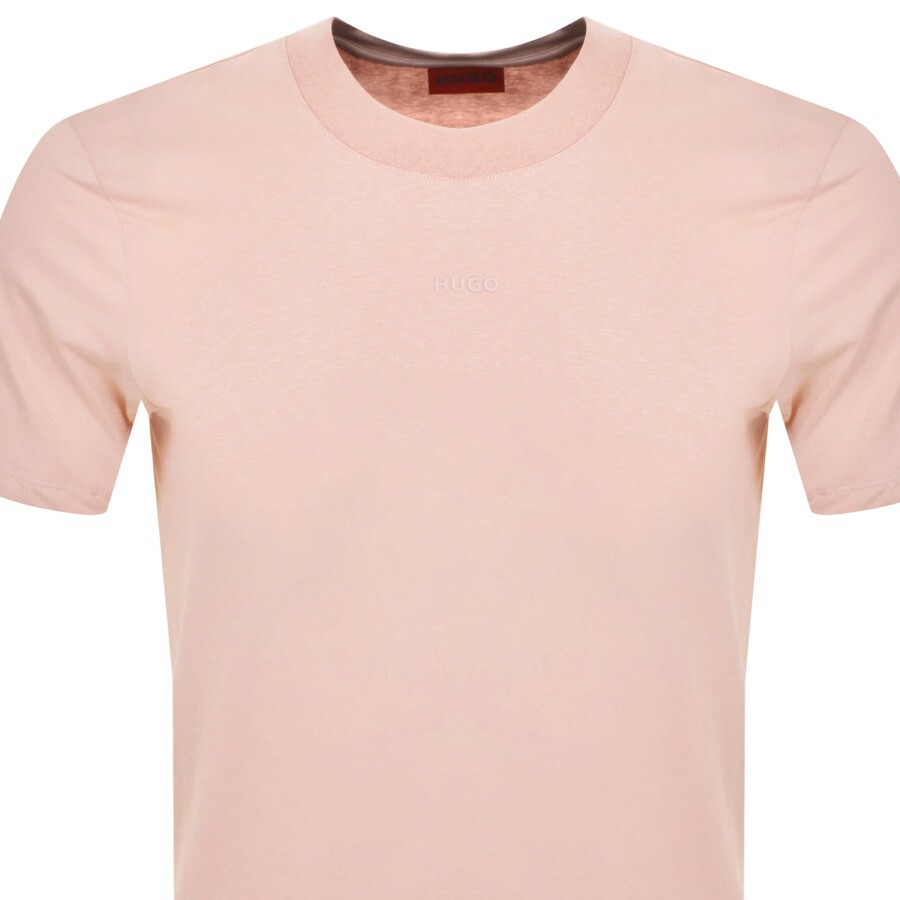 Shop Hugo Dapolino T Shirt Pink