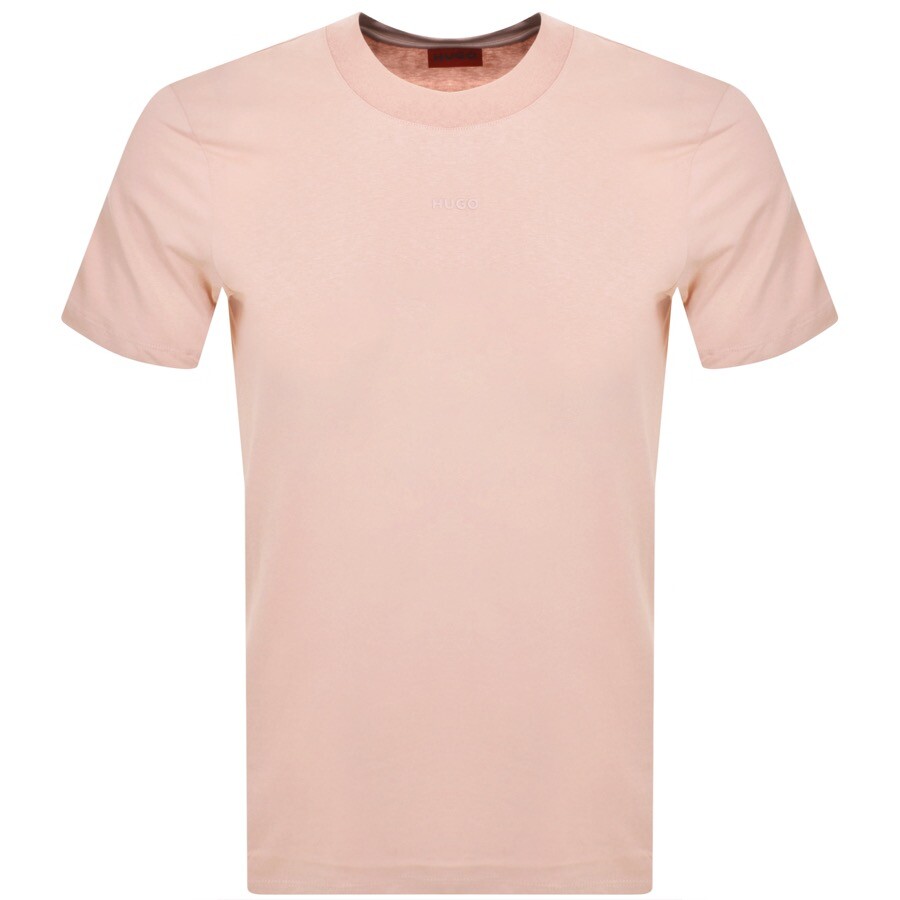 Shop Hugo Dapolino T Shirt Pink