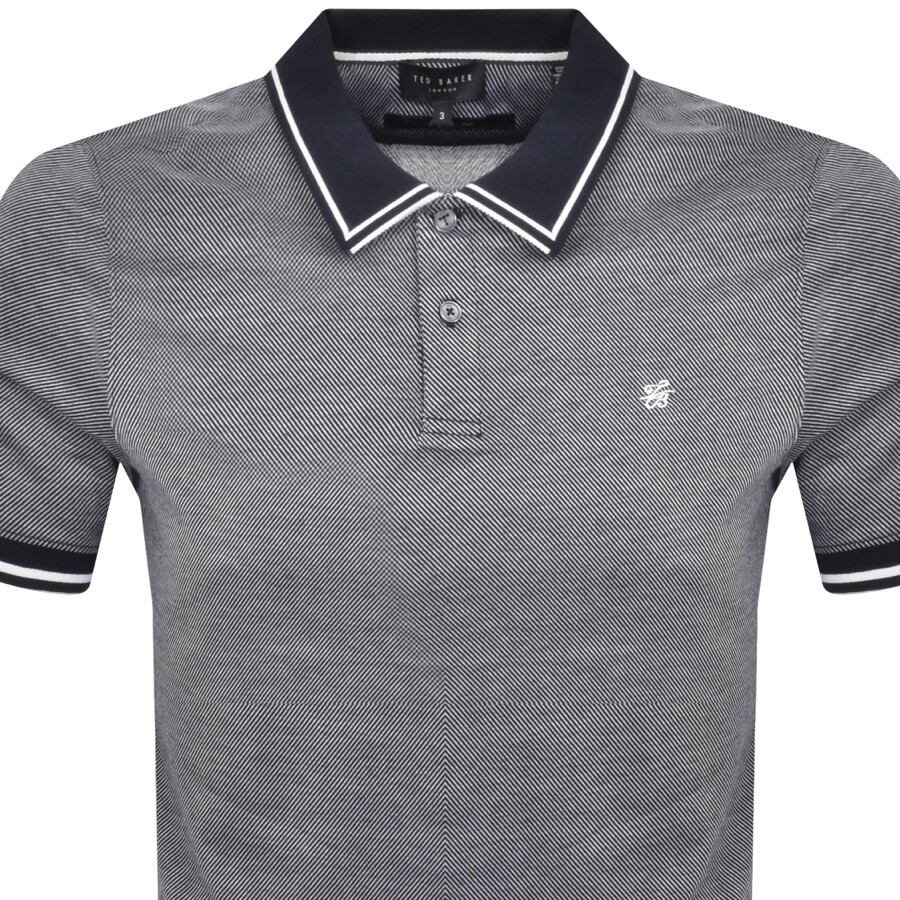 Shop Ted Baker Helta Slim Fit Polo T Shirt Navy