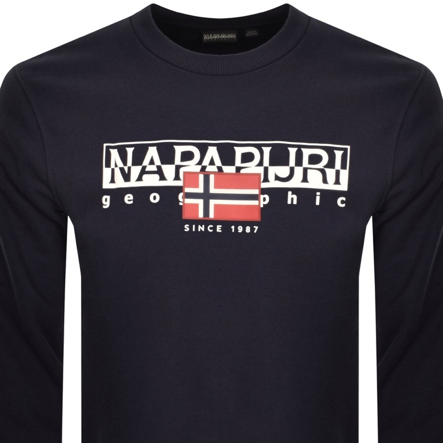 Shop Napapijri B Aylmer Sweatshirt Navy