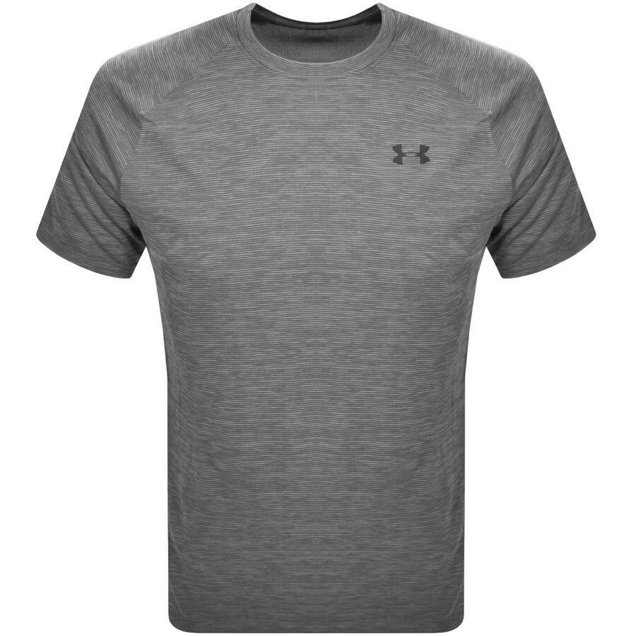 UNDER ARMOUR UNDER ARMOUR TECH TEXTURED T SHIRT GREY 