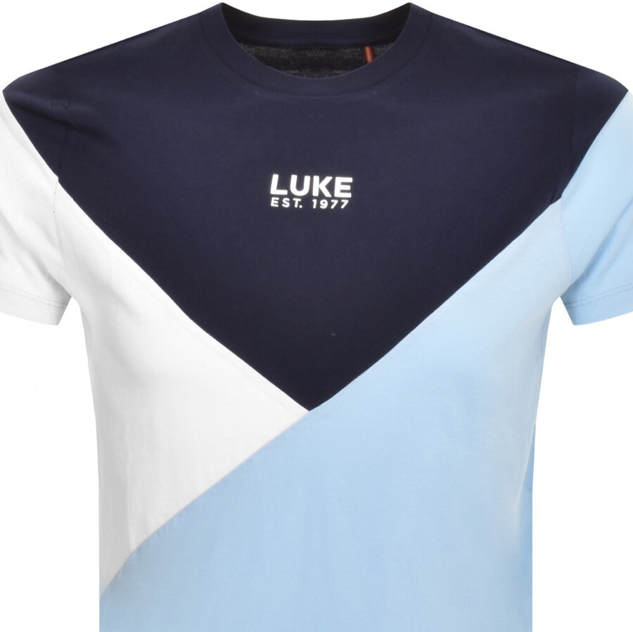 Luke 1977 St Lucia T Shirt Navy In Blue