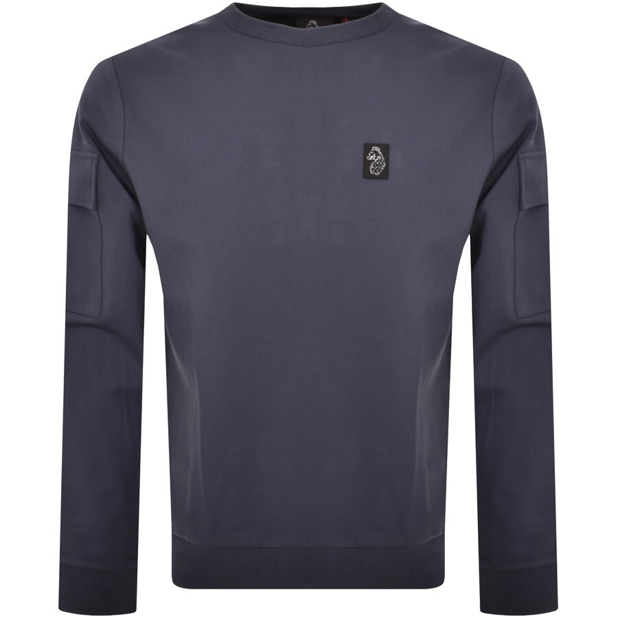 Shop Luke 1977 Hunter Sweatshirt Navy